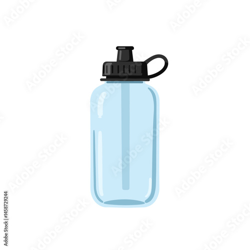 Hydration Companion: A clean and fresh water bottle, ready to quench your thirst and support your active lifestyle.
