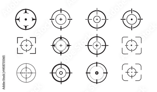 take aim target icon accuracy focused sight icon