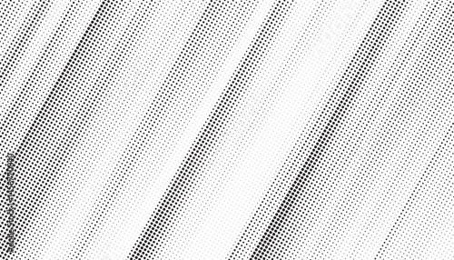 Grunge halftone gradient texture. Faded grit noise background. Sandy gritty wallpaper. Retro pixelated backdrop. Black and white anime or manga comic overlay. Vector graphic design textured halftone