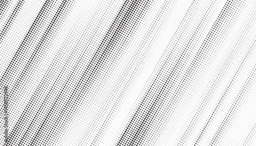 Grunge halftone gradient texture. Faded grit noise background. Sandy gritty wallpaper. Retro pixelated backdrop. Black and white anime or manga comic overlay. Vector graphic design textured halftone