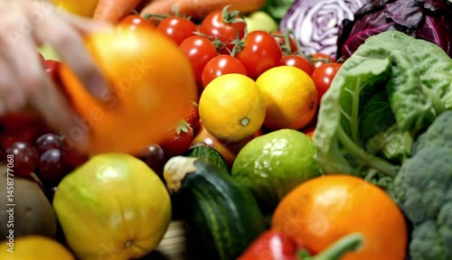 fresh fruits and vegetables