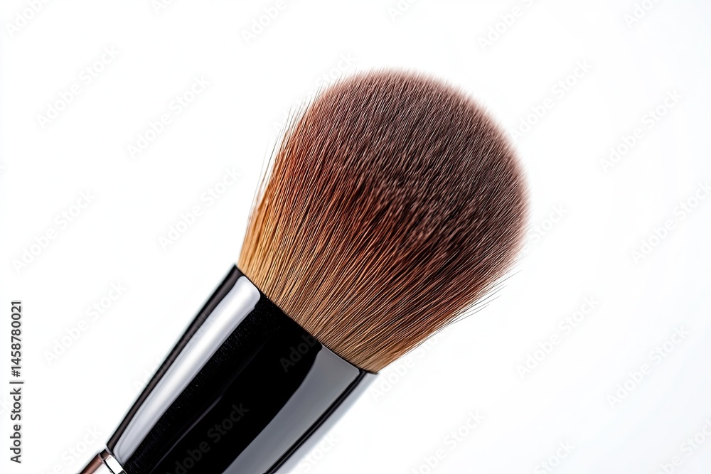 Kabuki brush isolated on white background Kabuki brush isolated on white background