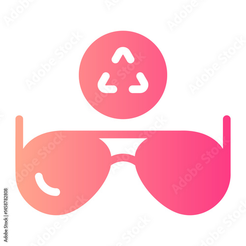 sunglasses gradient icon