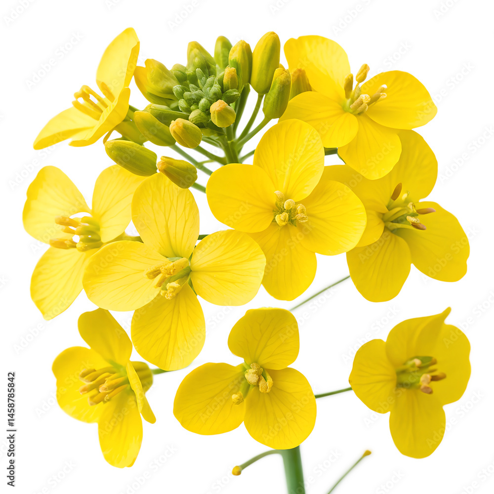 Obraz premium yellow flowers Isolated on transparent background