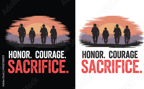 HONOR COURAGE SACRIFICE