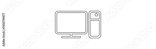 Computer set icon