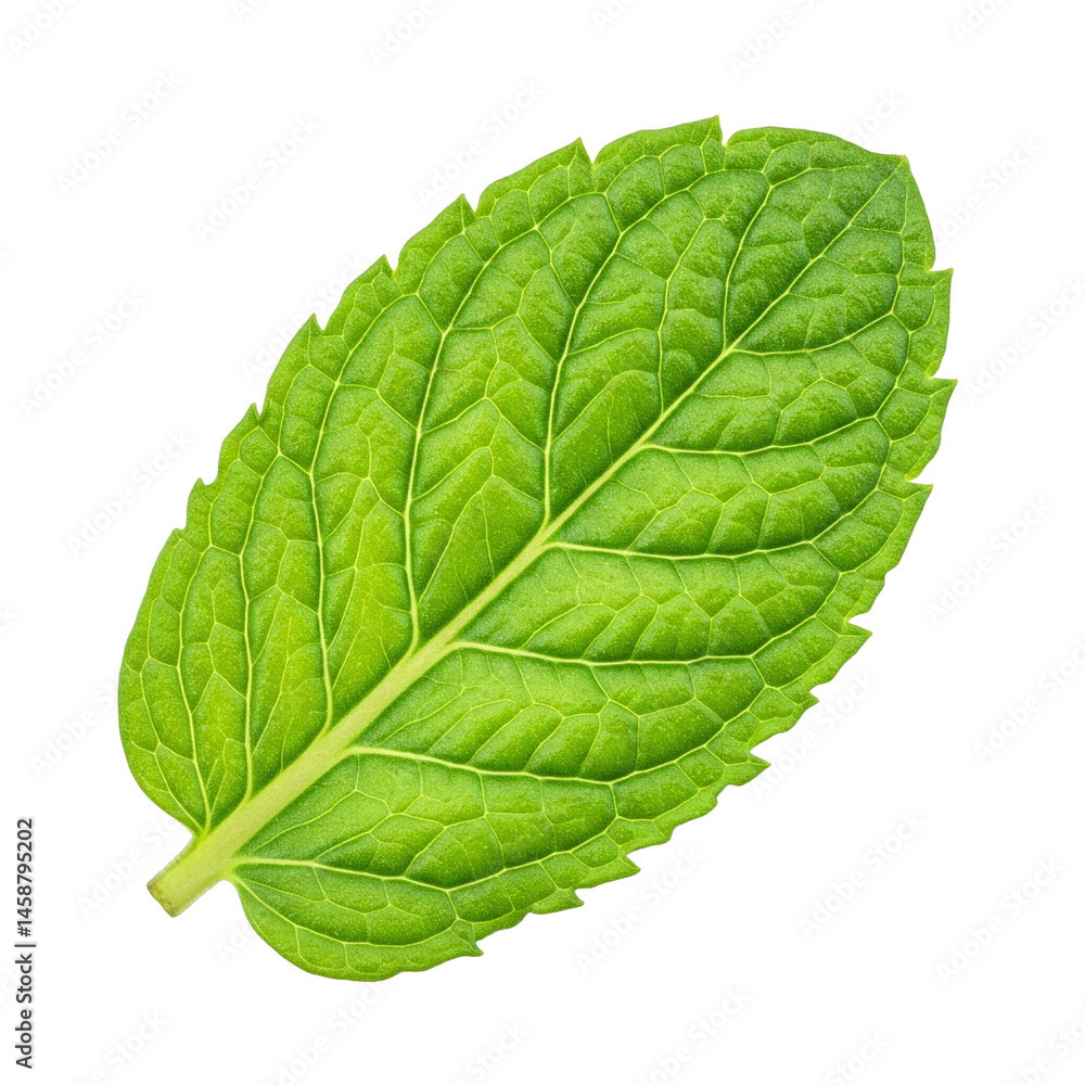 Obraz premium pudina/mint leaf, isolated on transparent background