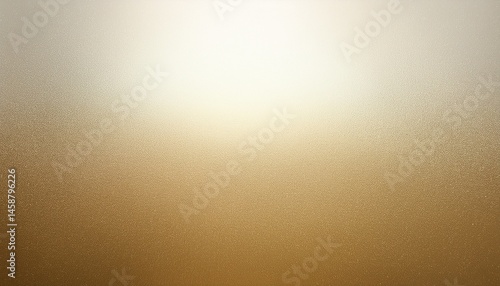 gold beige white template empty space color gradient rough abstract background grainy noise grungy texture shine bright light and glow