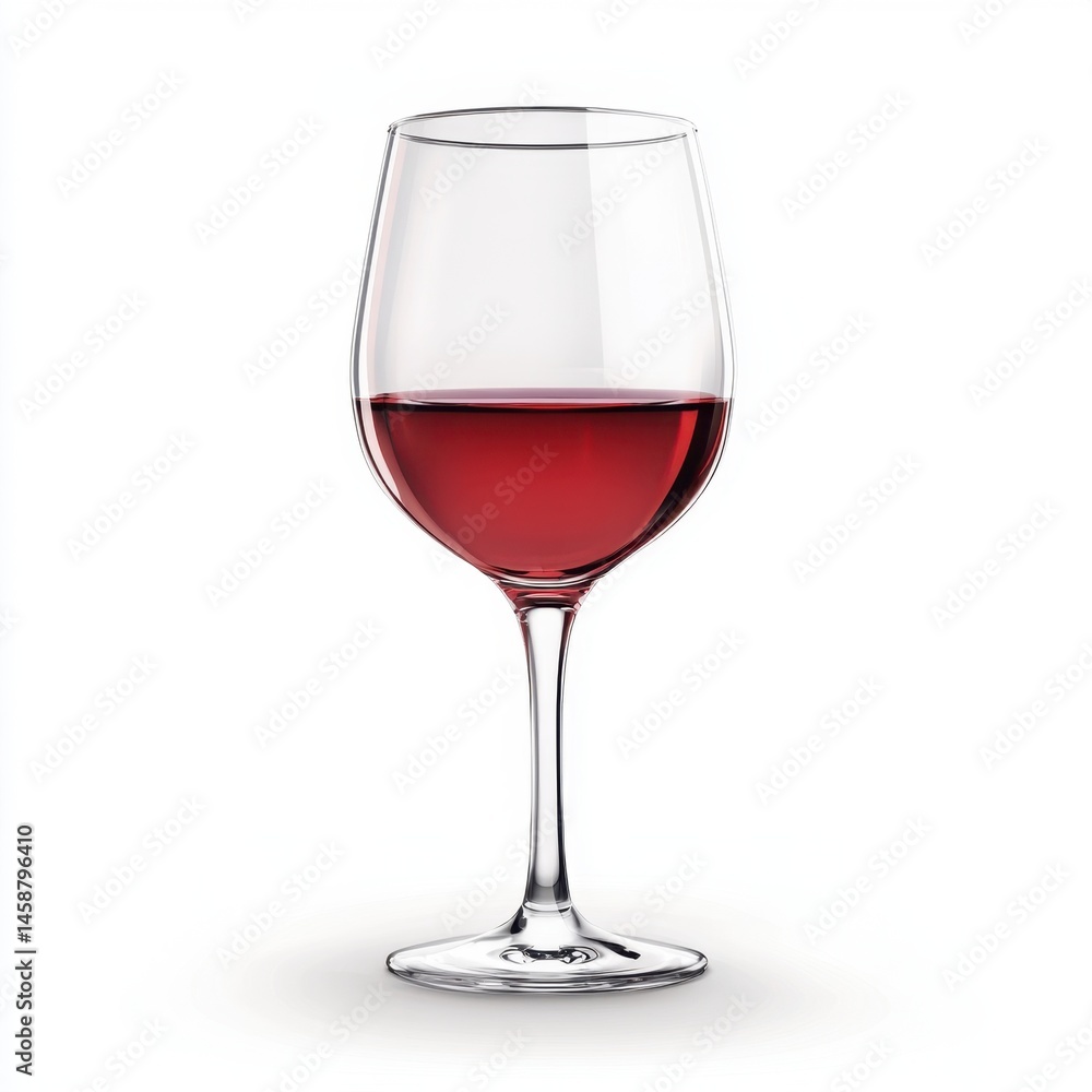 photorealistic wine glass centered on shadowless white background 1 photorealistic wine glass centered on shadowless white background 1