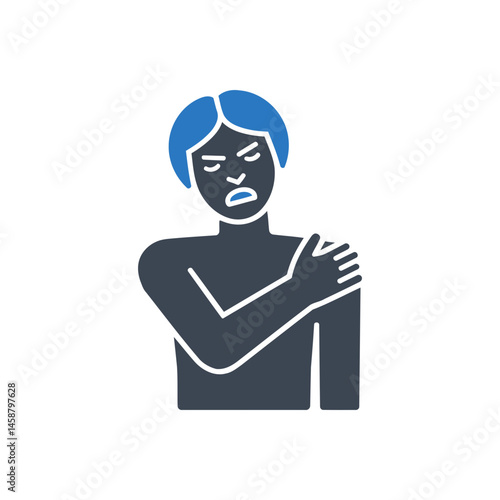 Shoulder Pain Discomfort Icon