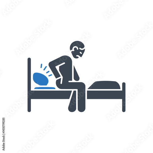 Morning Wakeup Pain Icon