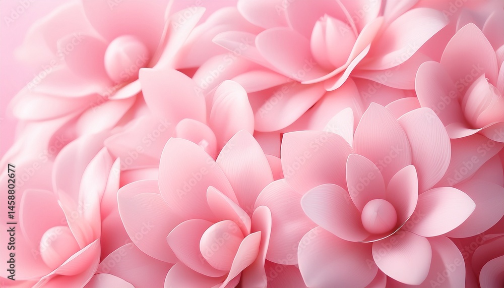 Fototapeta premium soft pink pastel background from flower close up