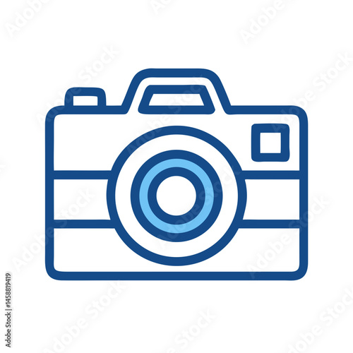 photography camera, WHITE BACKGROUND