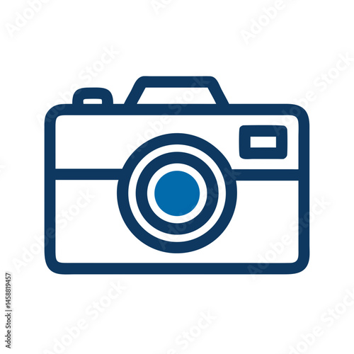 photography camera, WHITE BACKGROUND
