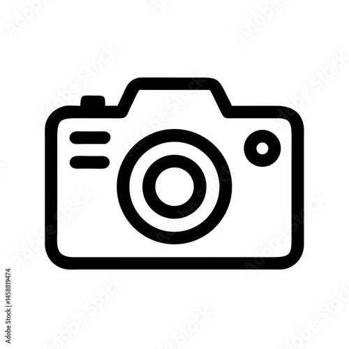 photography camera, WHITE BACKGROUND