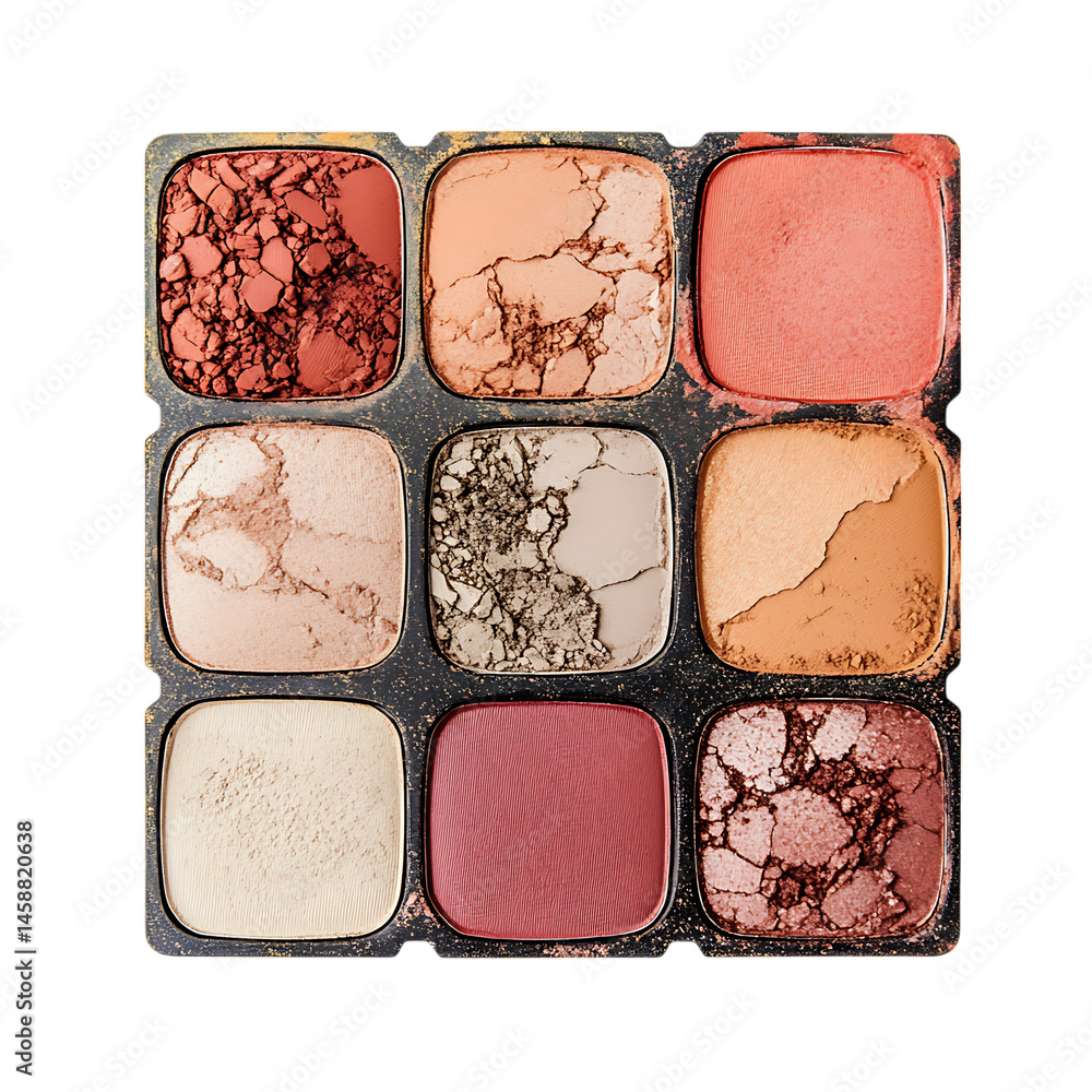 Makeup Palette Overhead With Soft Shadows png Makeup Palette Overhead With Soft Shadows png