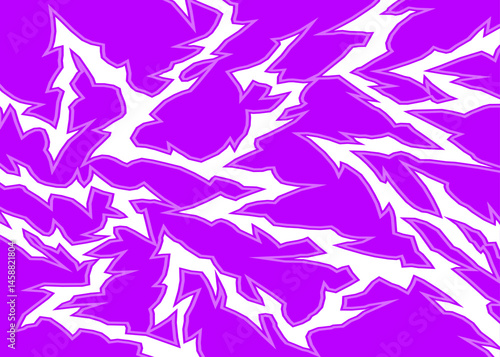 Abstract background with seamless geometric tribal gothic pattern