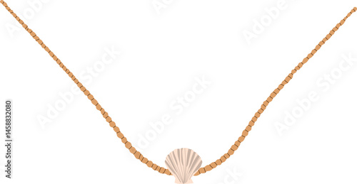 Shell necklaces