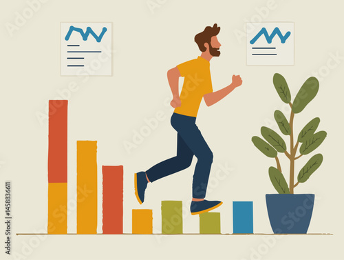  full-shot of a a person running a customer feedback session collecting and analyzing feedback forms,