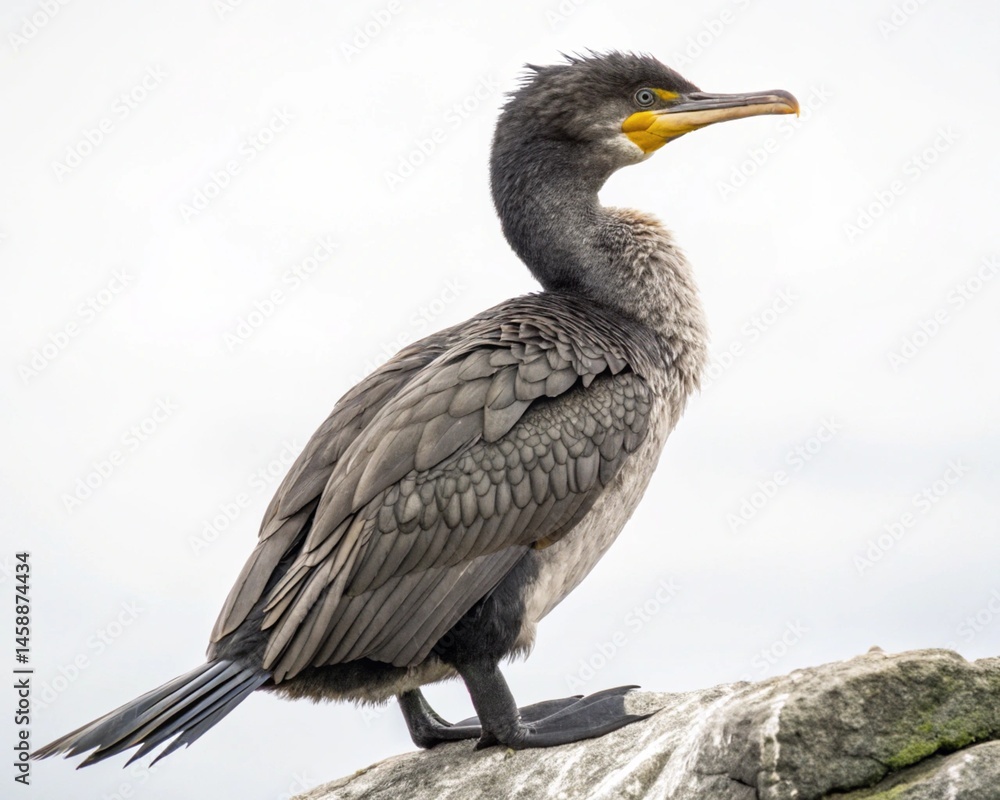 Fototapeta premium Auckland shag isolated on white background