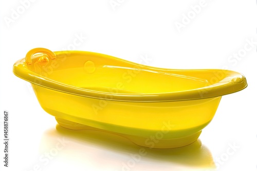 Baby bathtub isolated on white background
