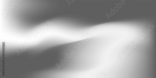 Abstract gradient light black and white color vector