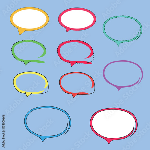 speech bubble, graphic, vector, icon, PNG, clipart, outline, comic, cartoon, template, transparent, pop art, hand drawn, flat design, doodle, talk, dialogue, message, text box, communication