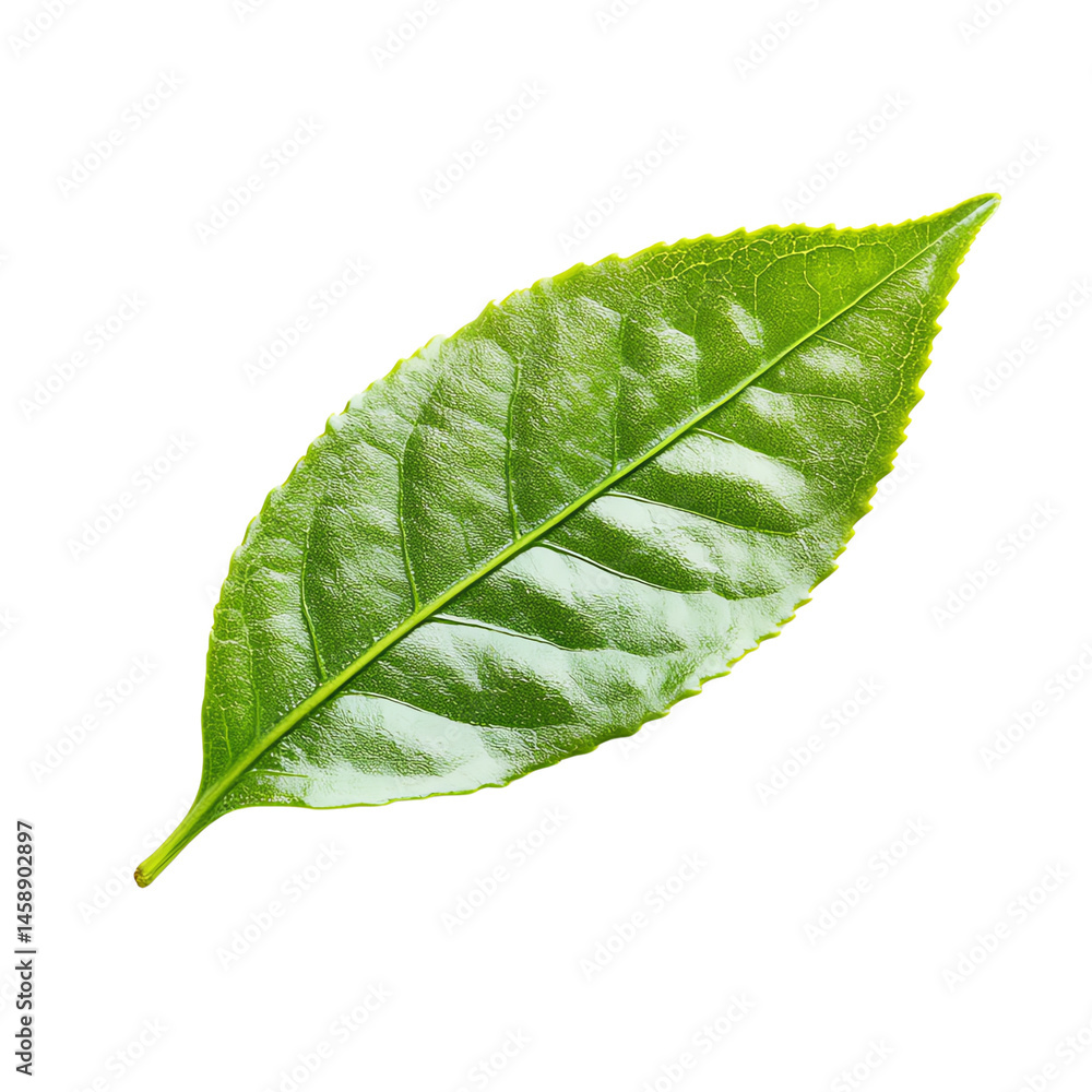 Obraz premium Leaf, white isolate background