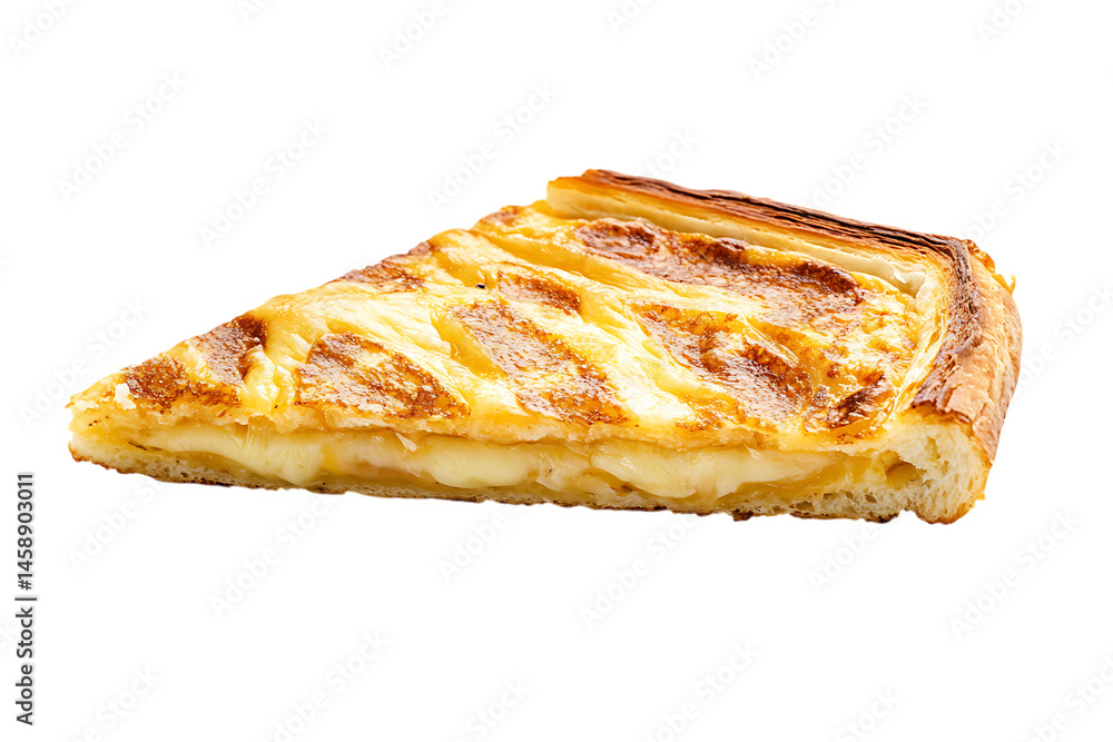 Delicious Cheese Pastry Slice on Transparent Background Delicious Cheese Pastry Slice on Transparent Background