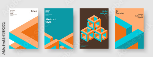 Geometric Report Template. Isolated Banner Design. Creative Poster Layout. Flyer. Book Cover. Brochure. Business Presentation. Background. Advertising. Magazine. Newsletter. Catalog. Pamphlet