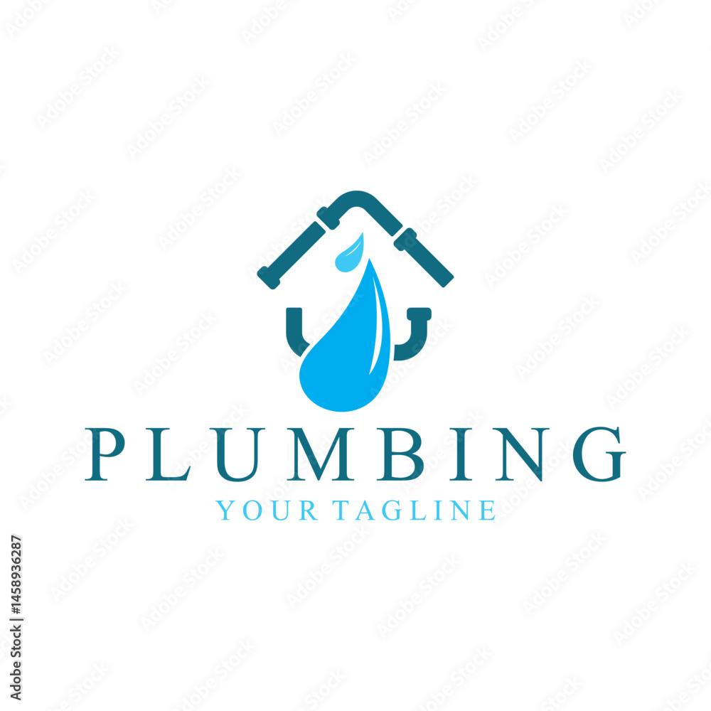 plumbing logo for water tap pipes for buildings, building stores, repair services, contractors, businesses, companies plumbing logo for water tap pipes for buildings, building stores, repair services, contractors, businesses, companies