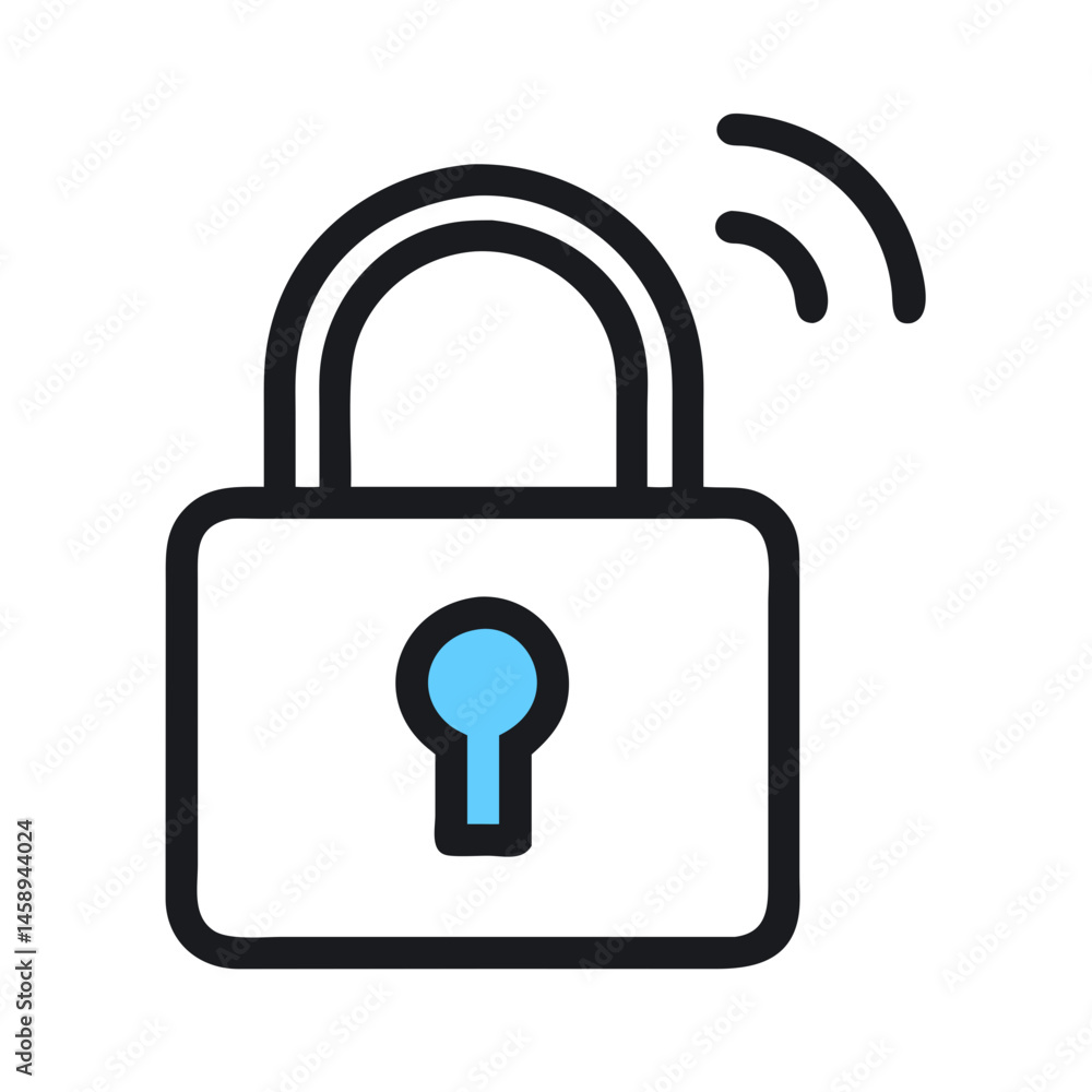 Unlock Icon Representing Access Control and Security Authorization Unlock Icon Representing Access Control and Security Authorization