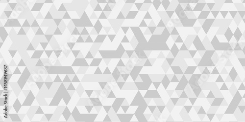 modern light grey abstract low poly background for design.