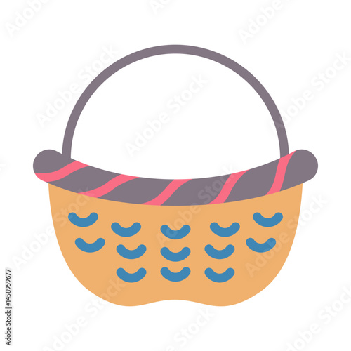 Woven Basket Icon