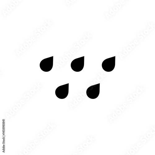 rainy weather, rain season icon