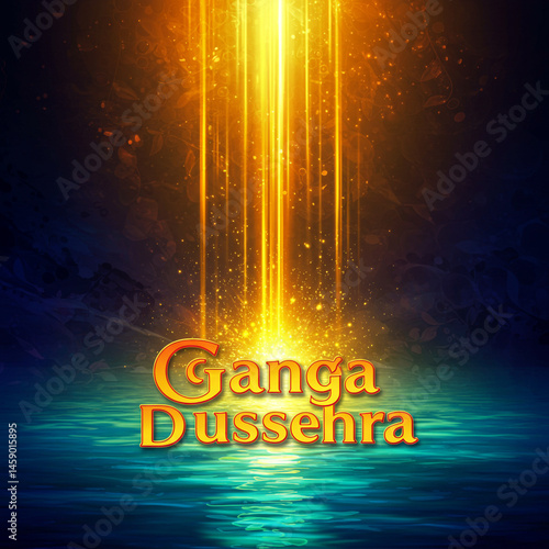 Ganga Dussehra Divine Golde...