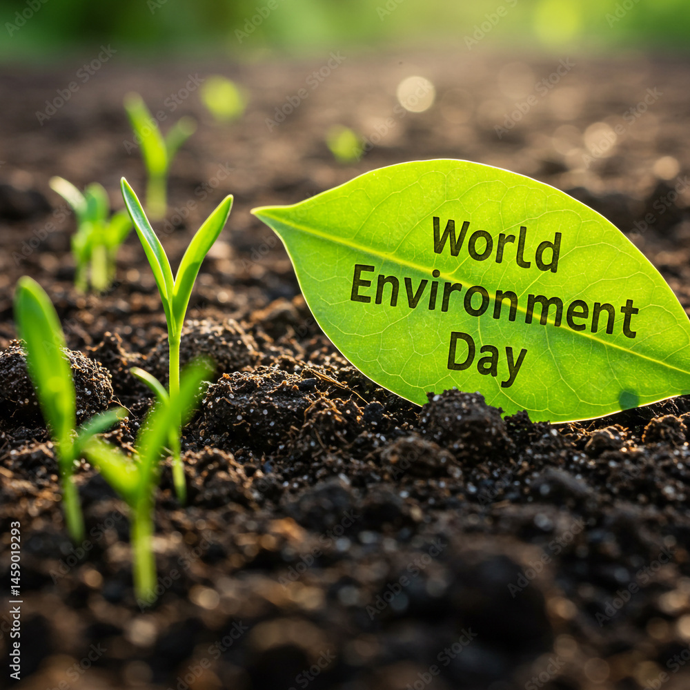 World Environment Day: Seedlings Growing