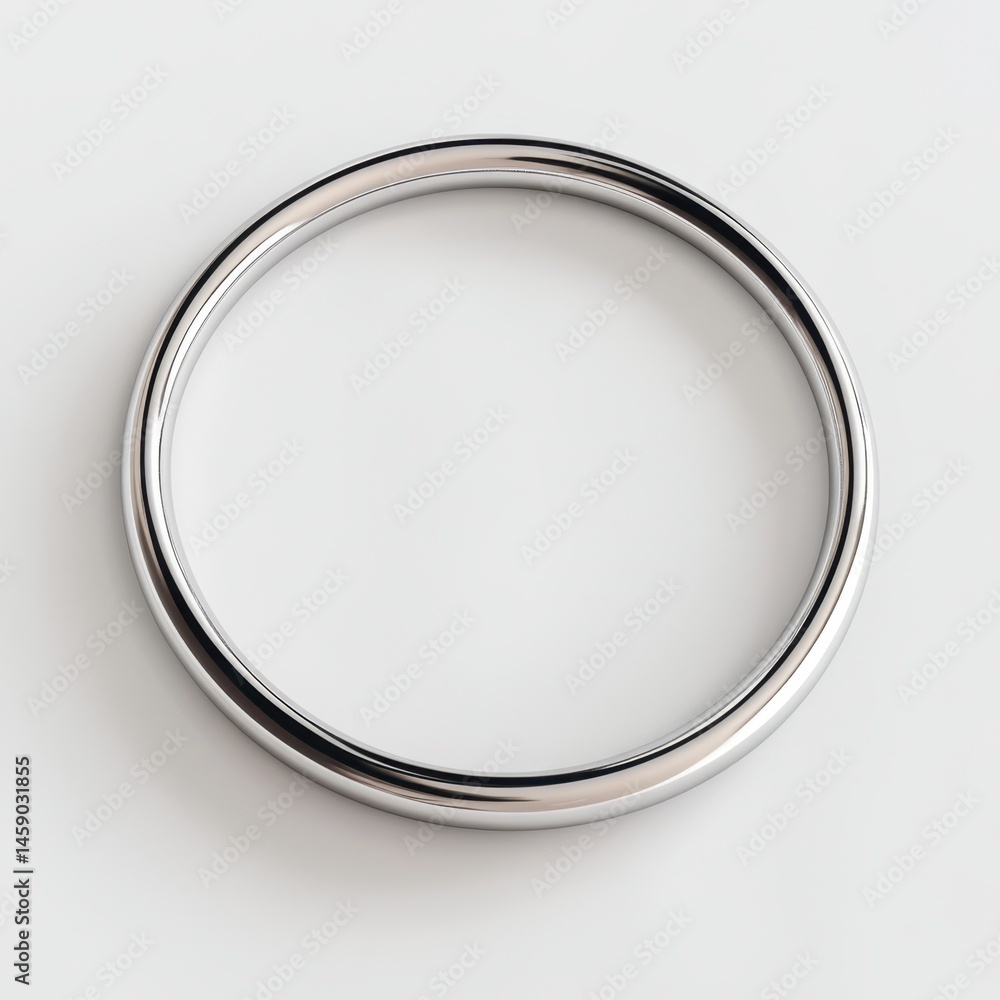 Simple, polished, round band ring Simple, polished, round band ring