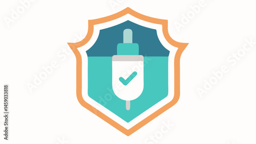 Hypoallergenic Badge A badge icon showcasing that the serum is hypoallergenic and suitable for sensitive skin emphasizing safety and gentle formulation.
