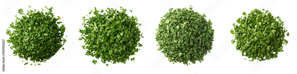 Obraz premium Lush green bushes and foliage