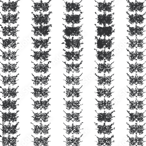 The dirty, noisy spots imitate the marks left by crushed creatures or insects.