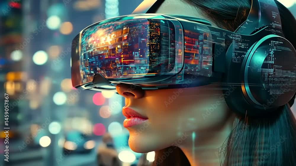 Exploring Immersive Virtual Worlds: A Woman's Journey into Digital Cityscapes Exploring Immersive Virtual Worlds: A Woman's Journey into Digital Cityscapes