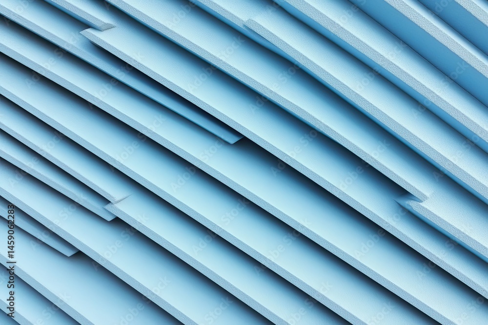 Obraz premium Abstract light blue geometric pattern