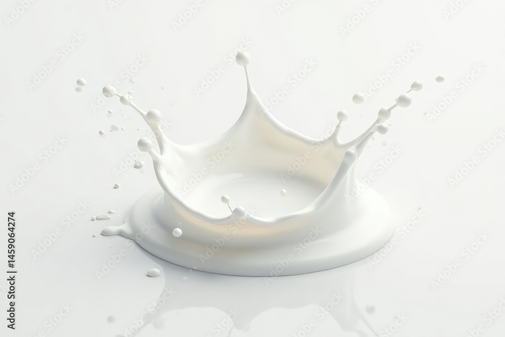 White milk splash, crown shape, creamy texture , isolated, abstract, delicious White milk splash, crown shape, creamy texture , isolated, abstract, delicious