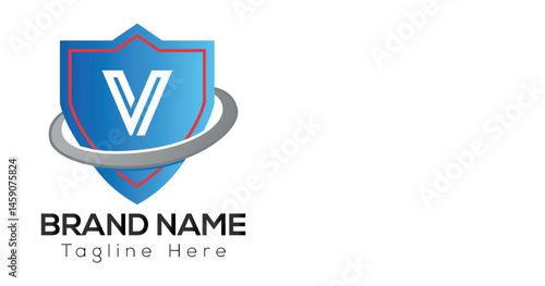Free Download Abstract V letter modern initial lettermarks logo design	
 - GFXLoad