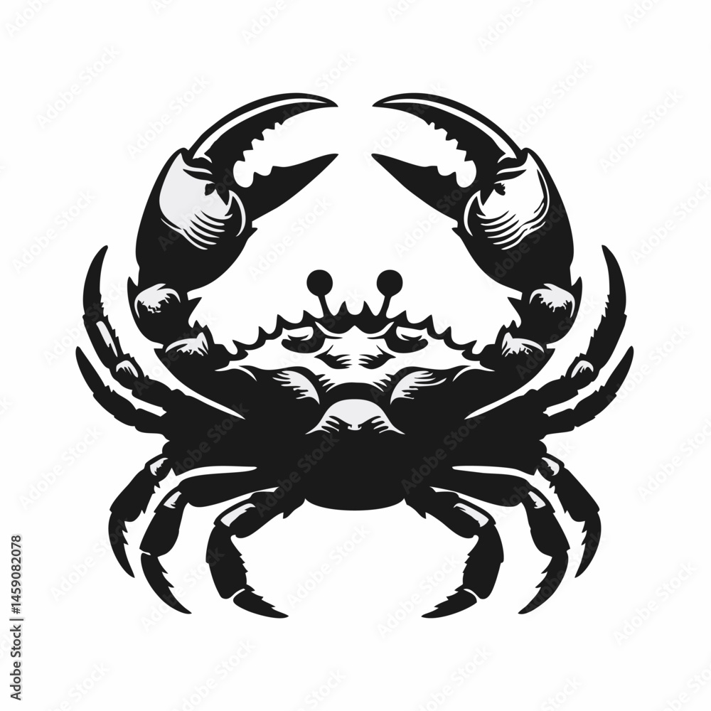 Fototapeta premium A vector crab.