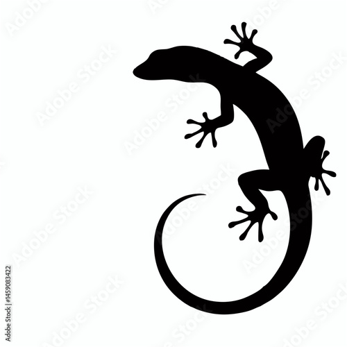 A vector lizard.