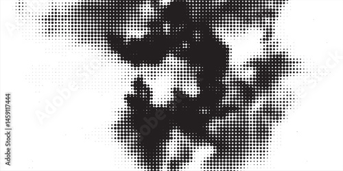 halfton pattern dot background texture overlay grunge distress linear vector.
