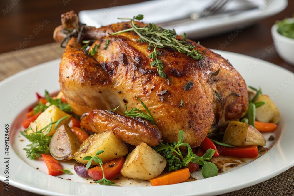 Fototapeta premium Peruvian Roast Chicken