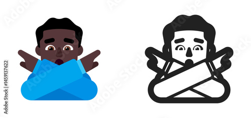 Baby Angel Emoji (Medium-Dark Skin Tone)
